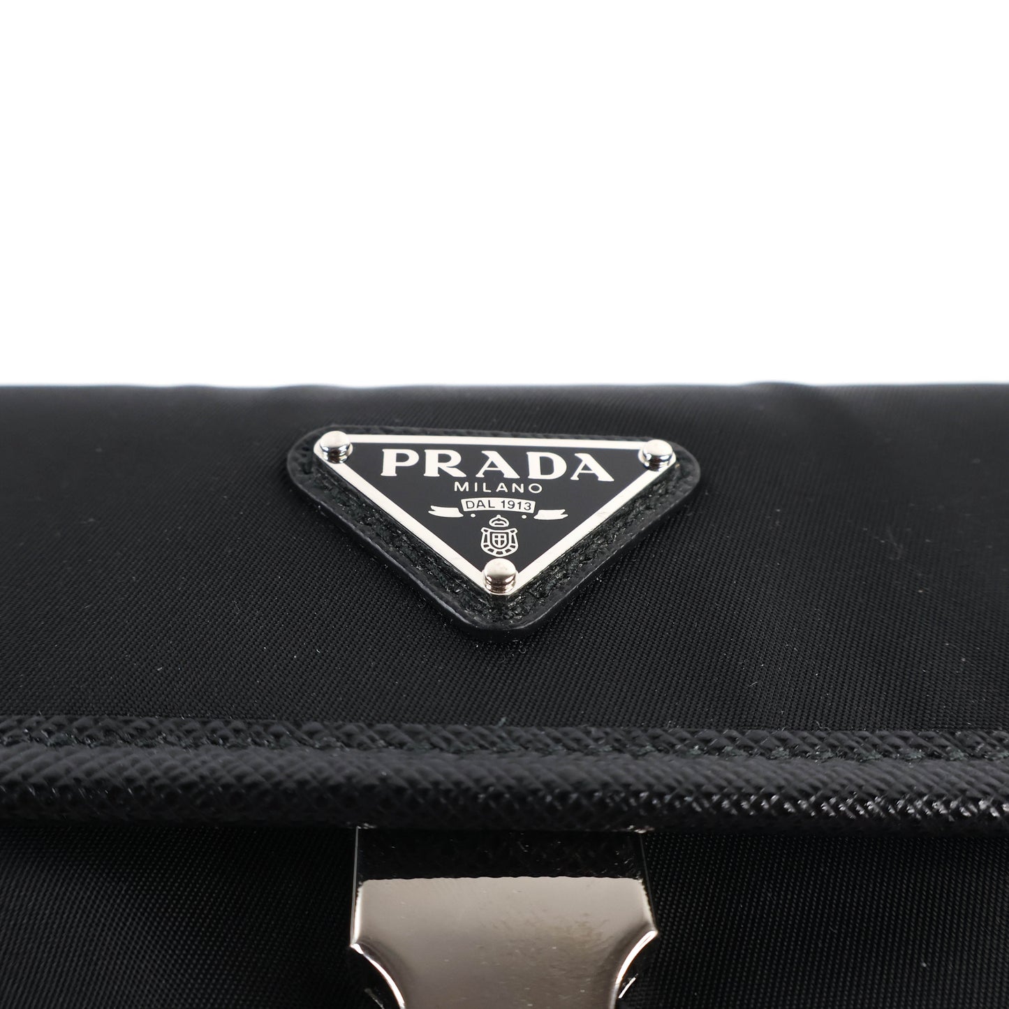 Prada Smartphone Case Re-Nylon/Saffiano Black