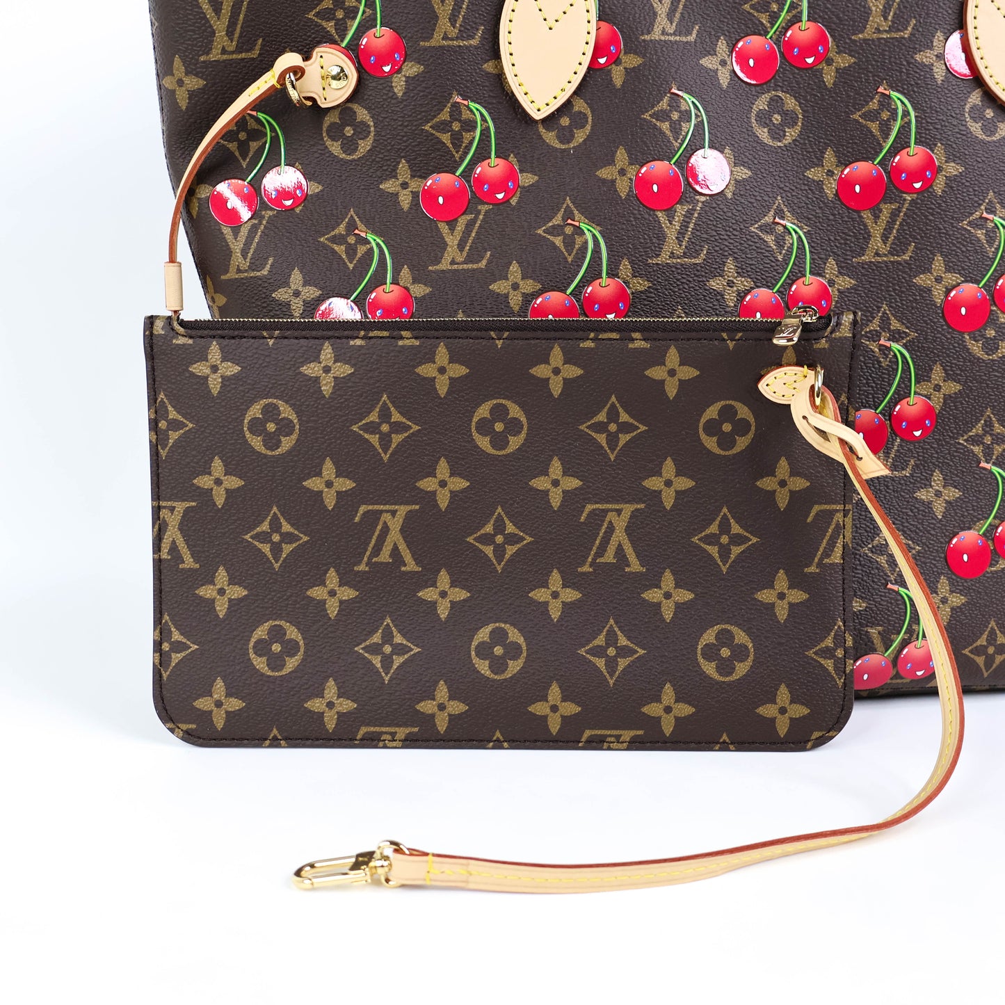 Louis Vuitton x TM Neverfull MM Cherry