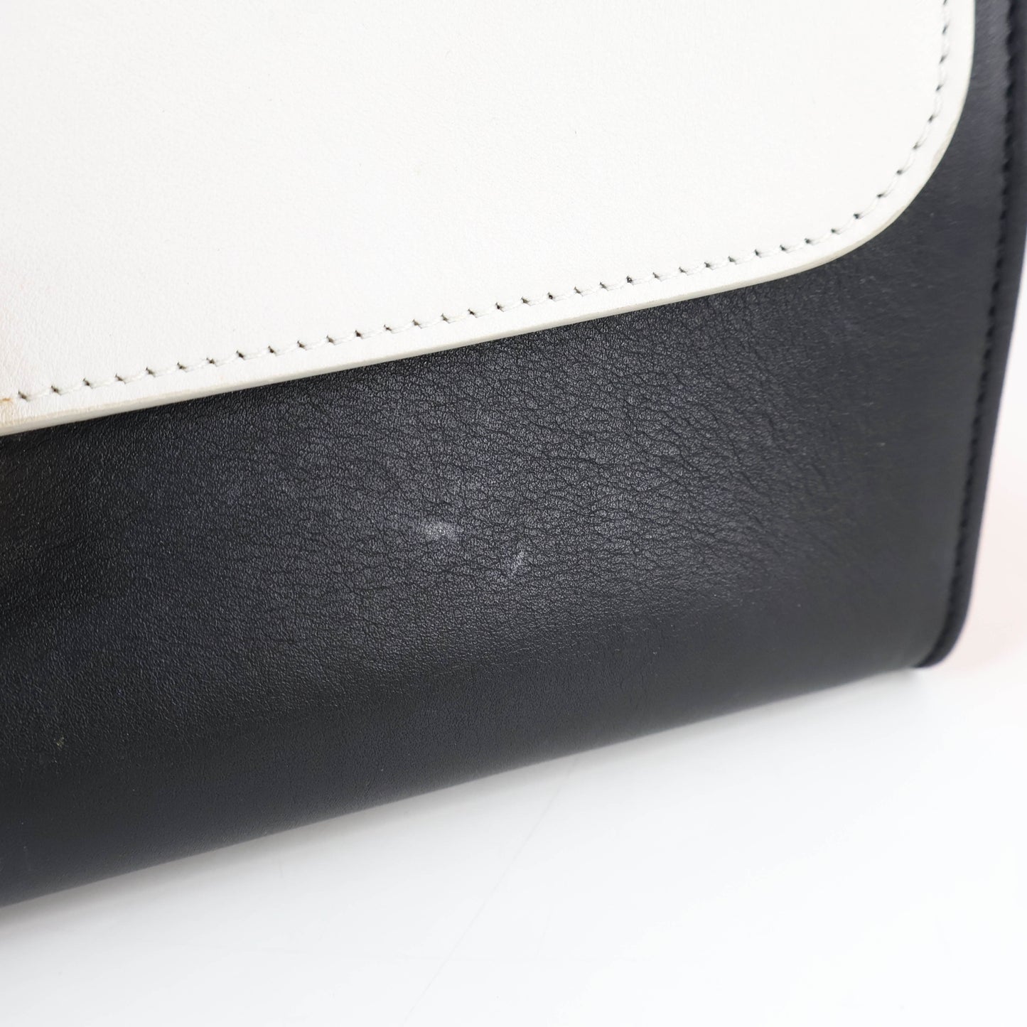 Celine Trapeze Small burnt Orange/Black/White