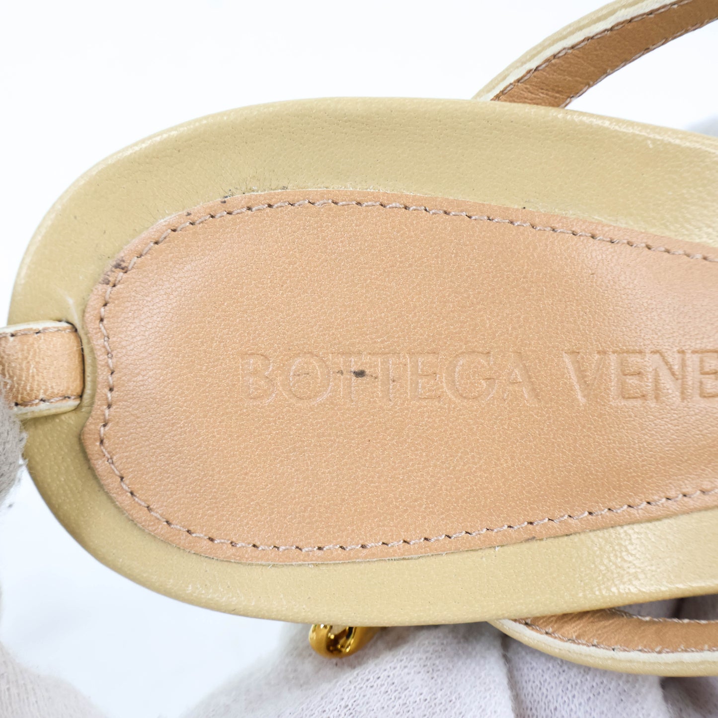 Bottega Streych Heel Beige 37