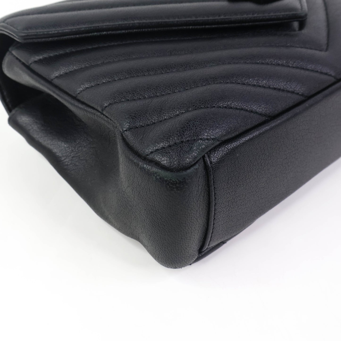 Saint Laurent College Medium All Black