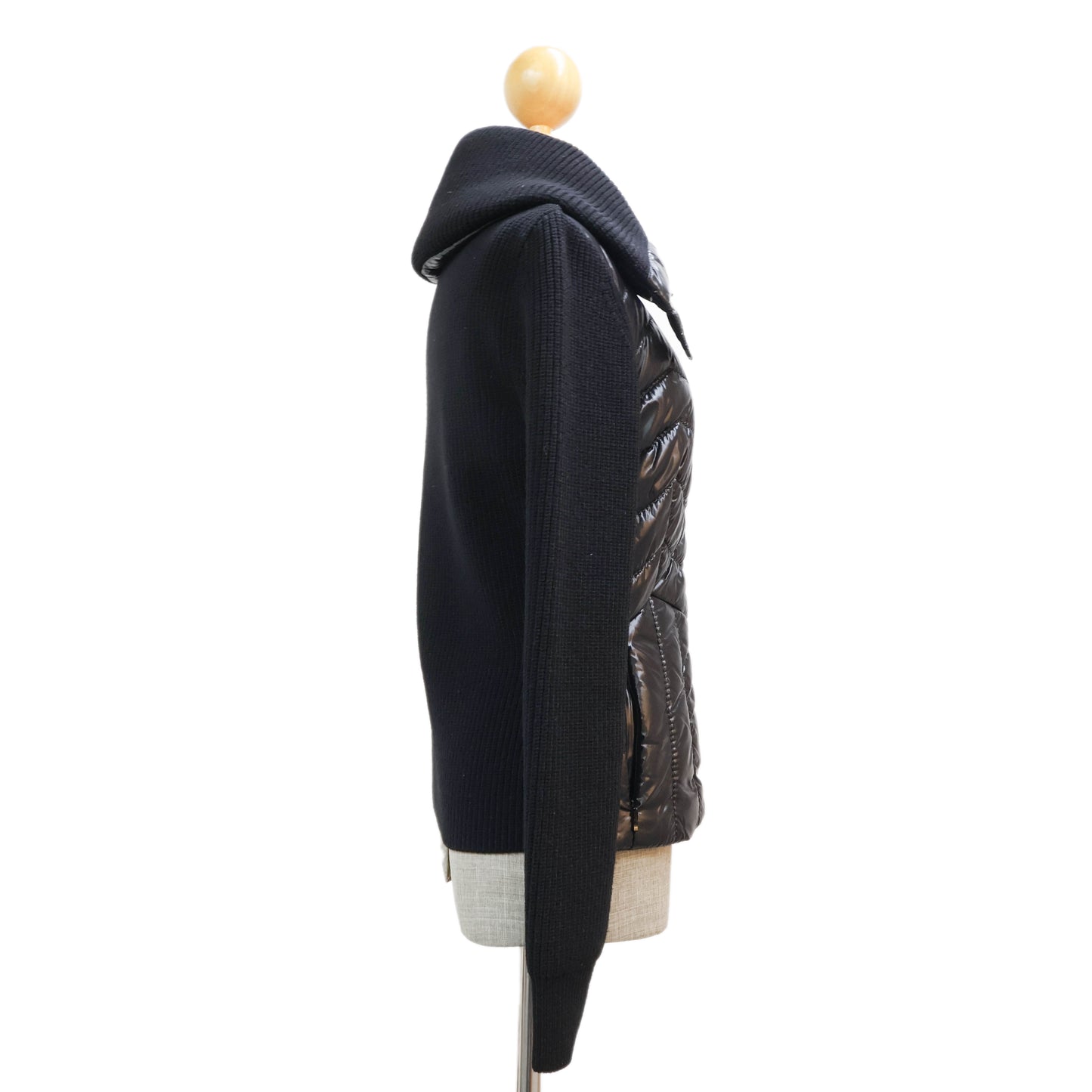 Moncler Jacket Black Knit