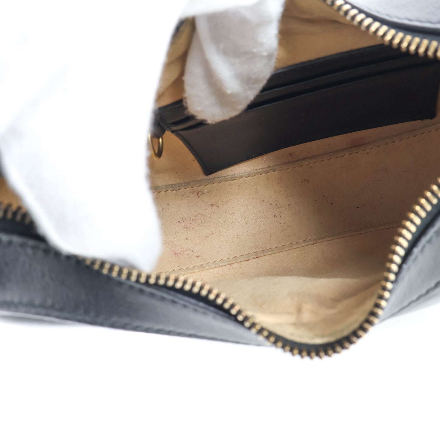 Gucci Marmont Half Moon Mini Black