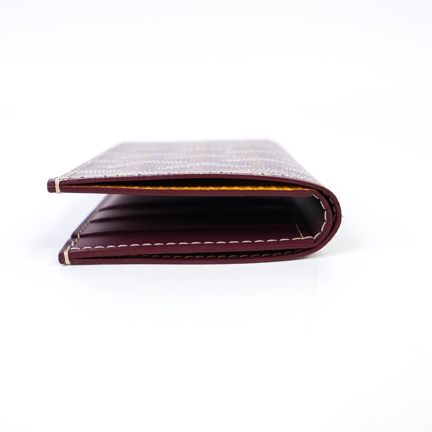 Goyard Saint Pierre Card Wallet Bordeaux