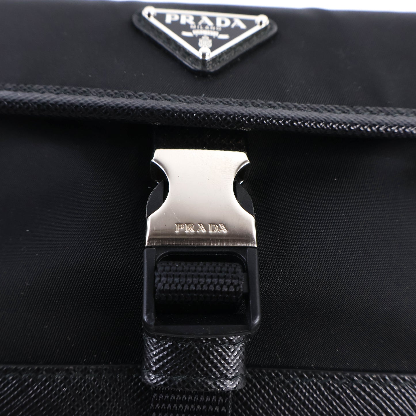 Prada Smartphone Case Re-Nylon/Saffiano Black