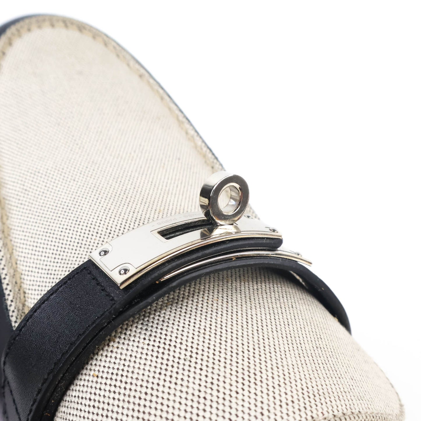 Hermes Destin Loafer Fabric Black 45