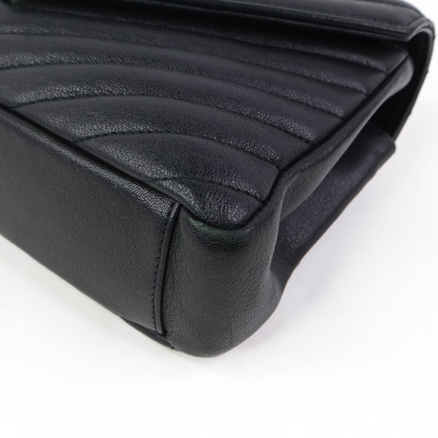 Saint Laurent College Medium All Black