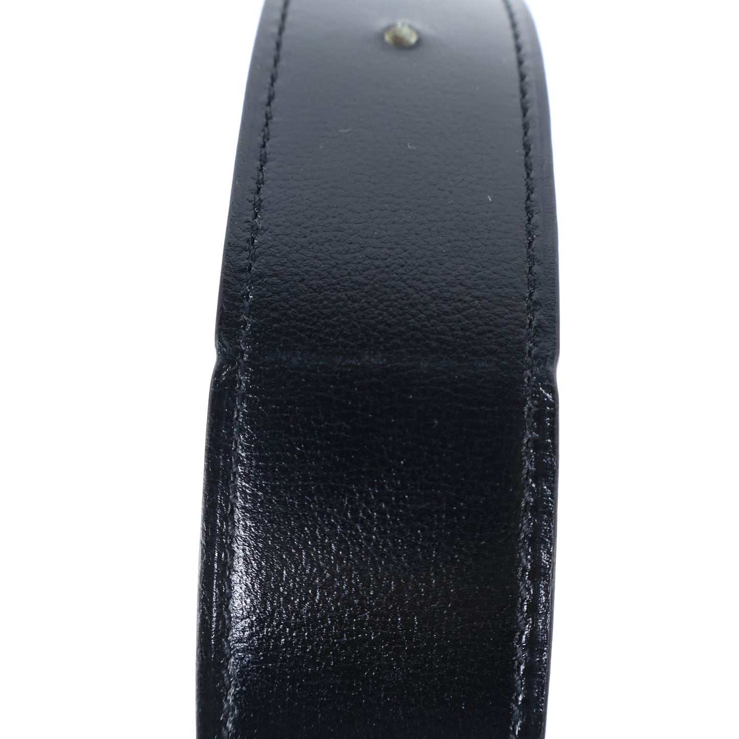 Hermes Belt 32mm 95cm Gold/Black