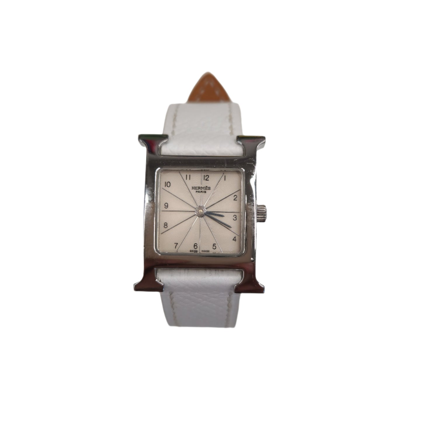 Hermes H-Hour Watch White