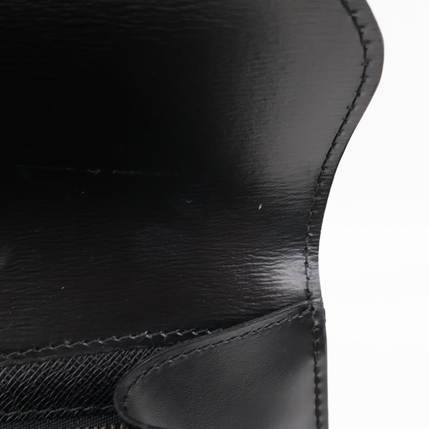 Louis Vuitton Clutch Vintage Epi Black