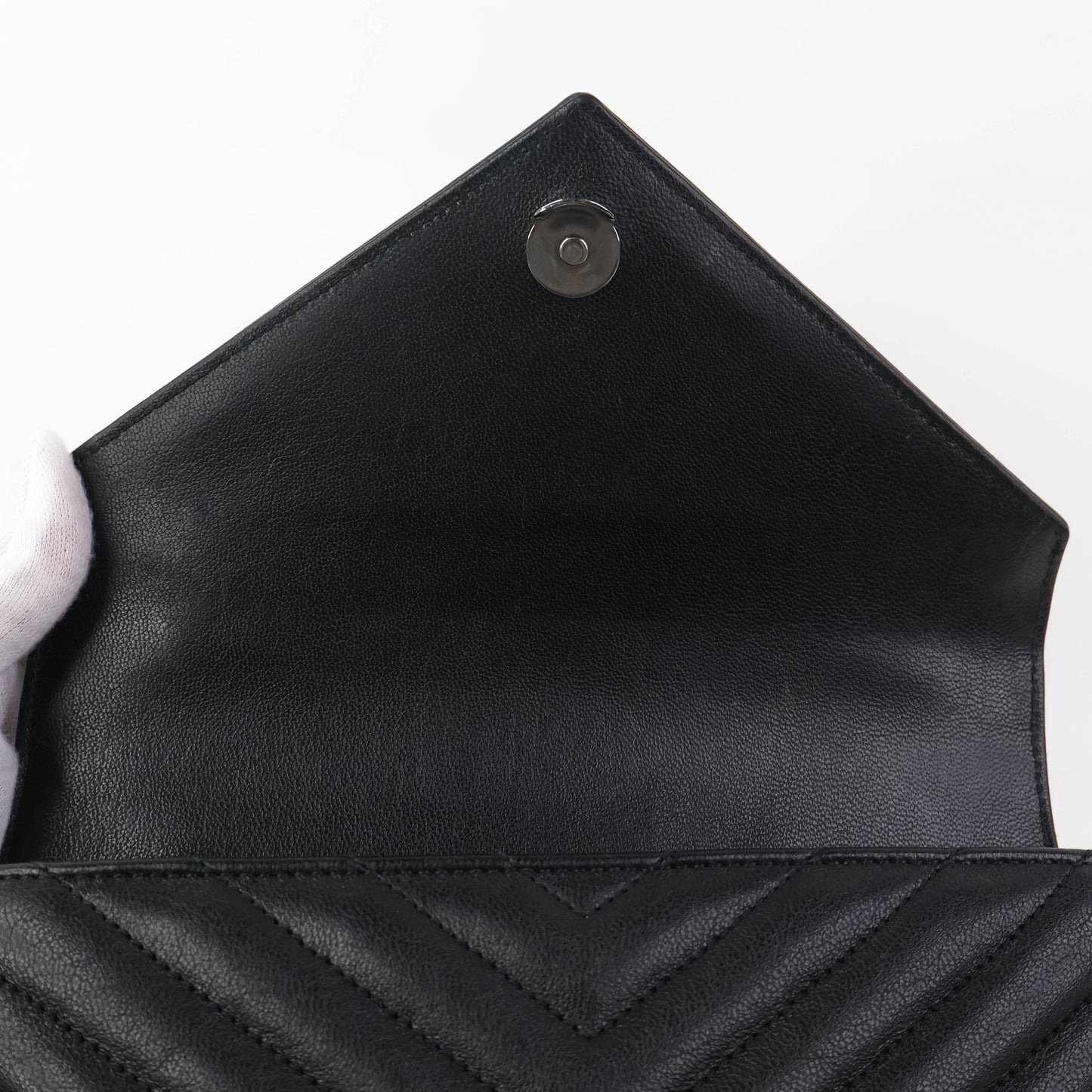 Saint Laurent College Medium All Black