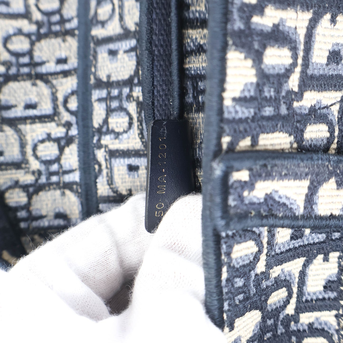 Christian Dior Saddle Medium Oblique Navy