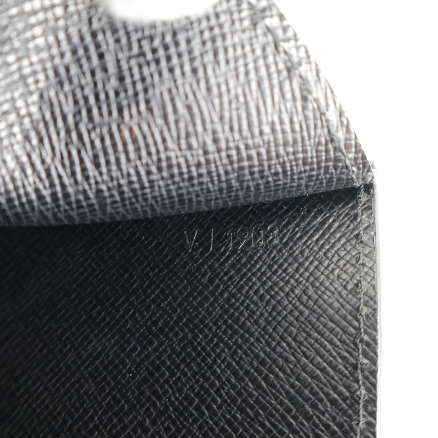 Louis Vuitton Clutch Vintage Epi Black