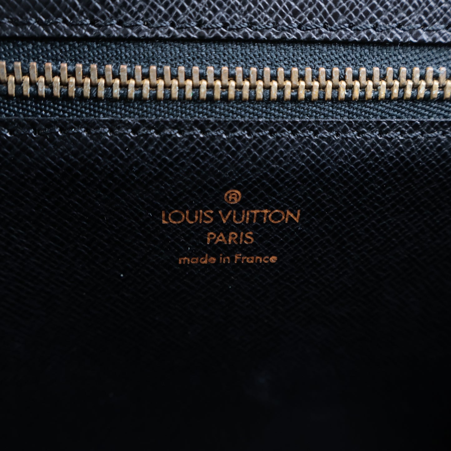 Louis Vuitton Clutch Vintage Epi Black