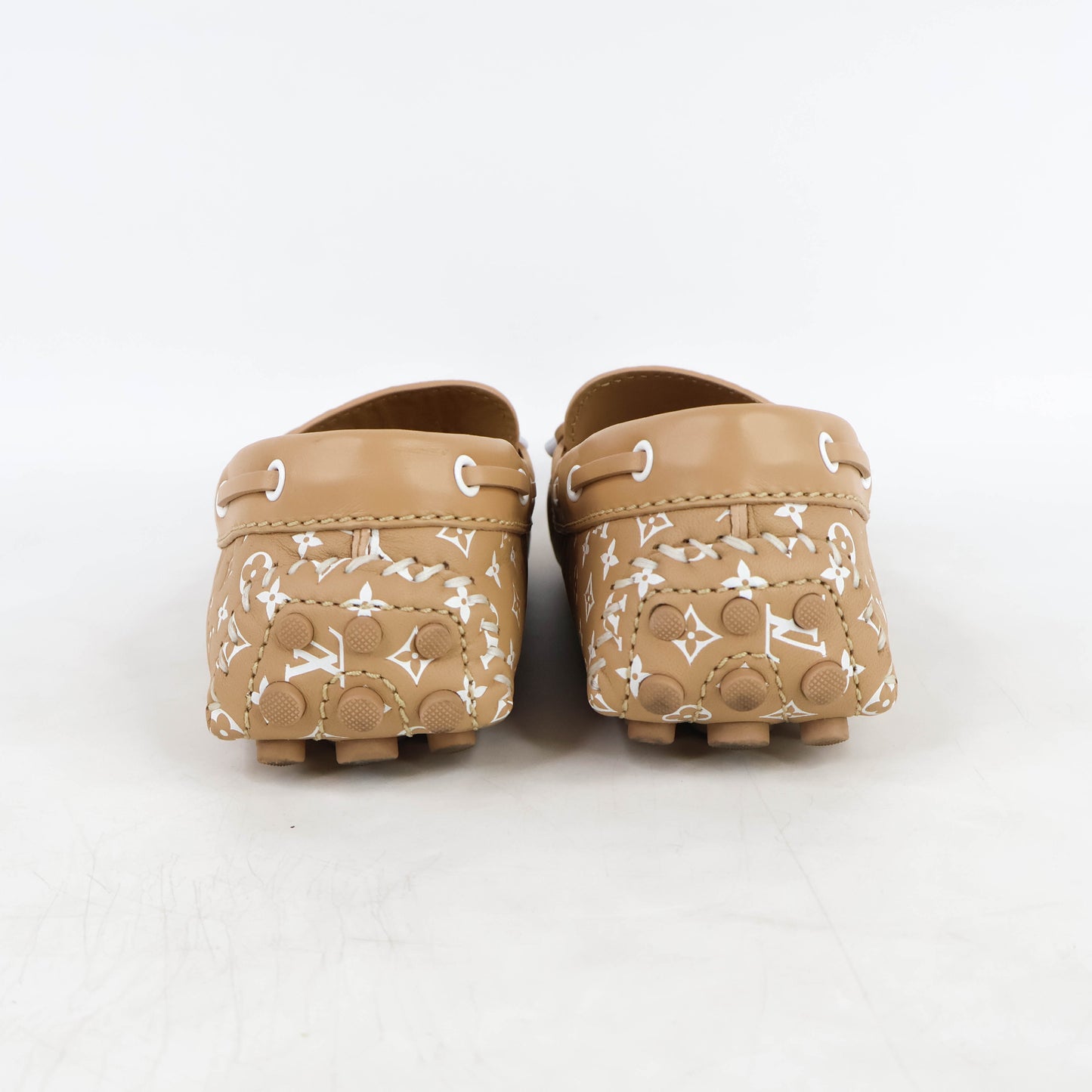 Louis Vuitton Loafers Beige Monogram 39