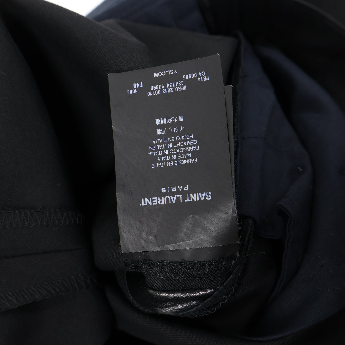 Saint Laurent Pants Black