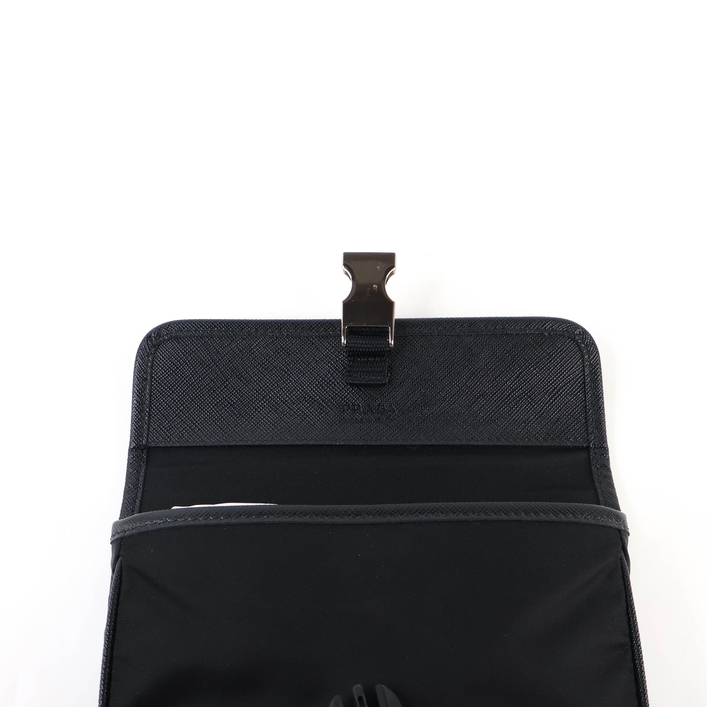 Prada Smartphone Case Re-Nylon/Saffiano Black