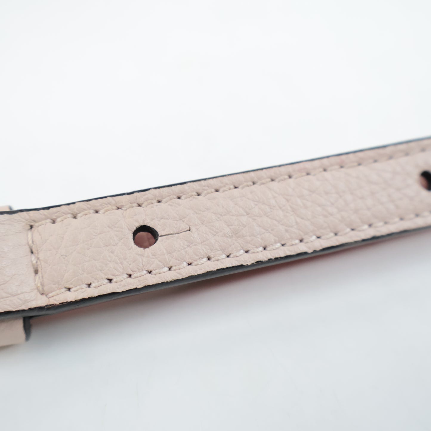 Christian Louboutin Handbag With Strap Beige Red