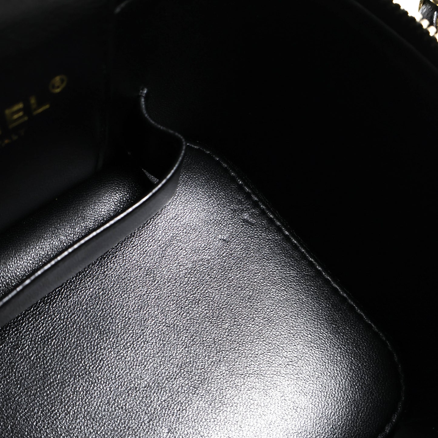 Chanel Vanity Case Bag Black Caviar GHW