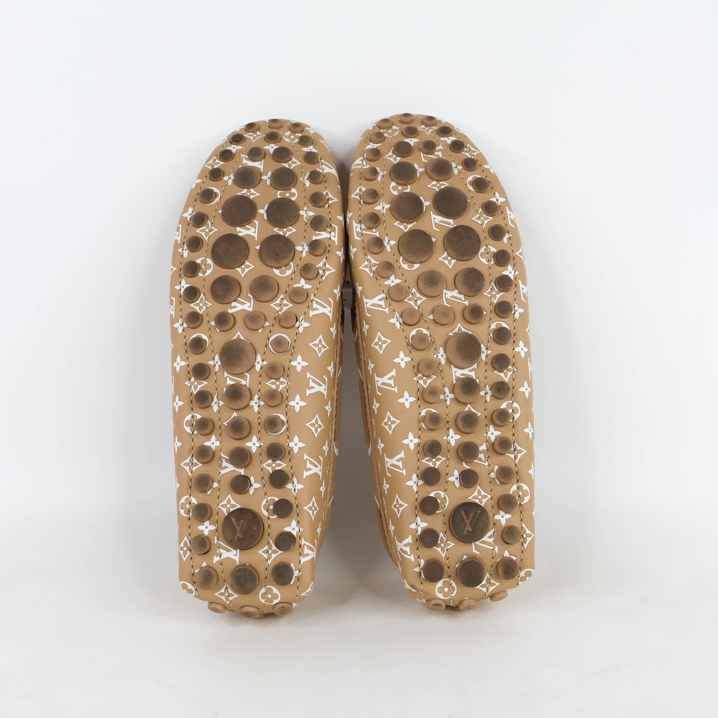 Louis Vuitton Loafers Beige Monogram 39