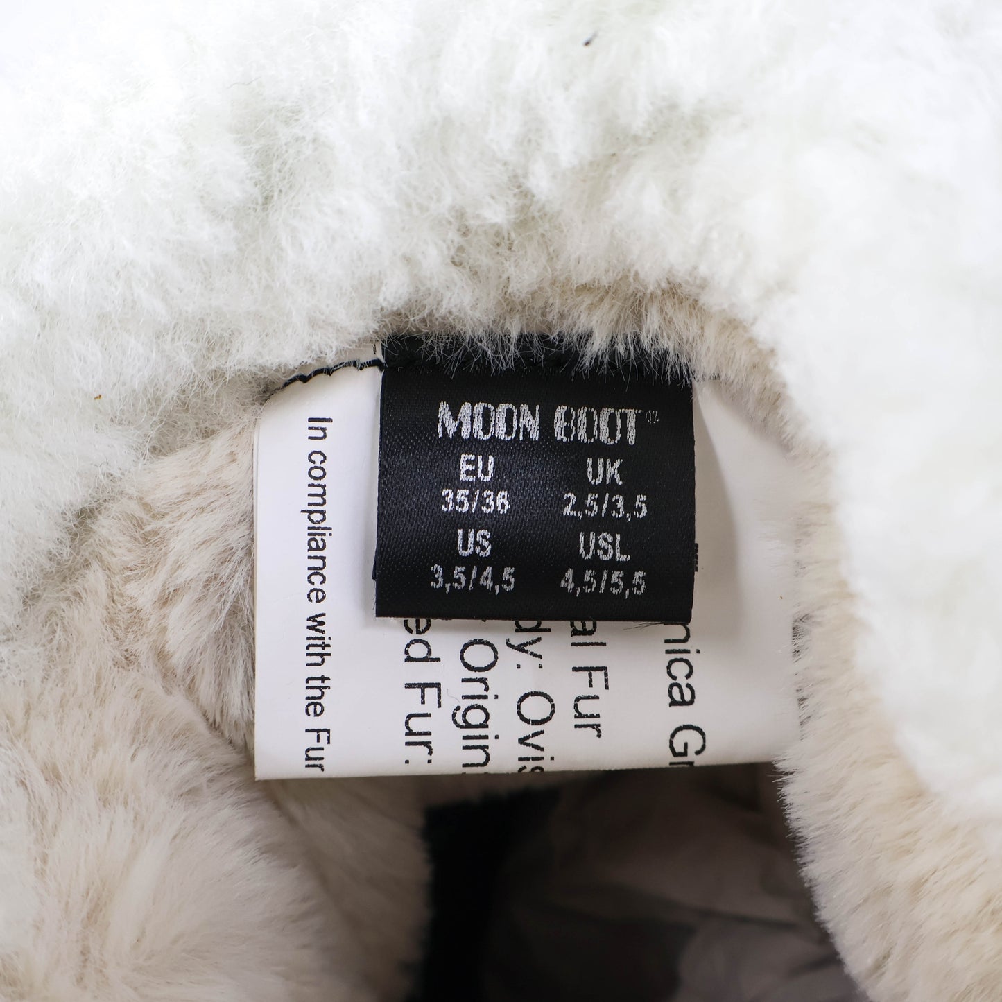 Moon Boot Boots Suede Brown Fur EU35/36