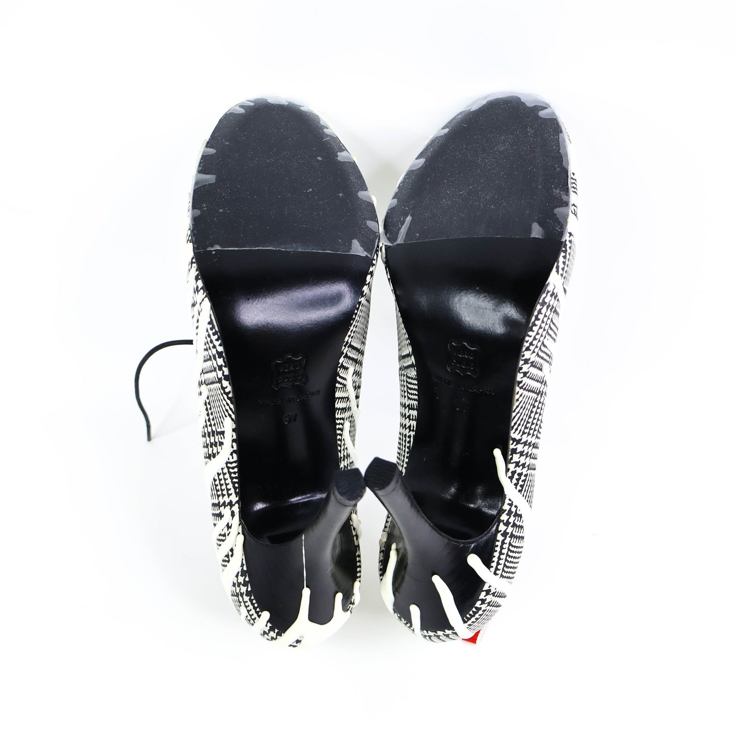 Thom Brown Boots Heel Black White 37