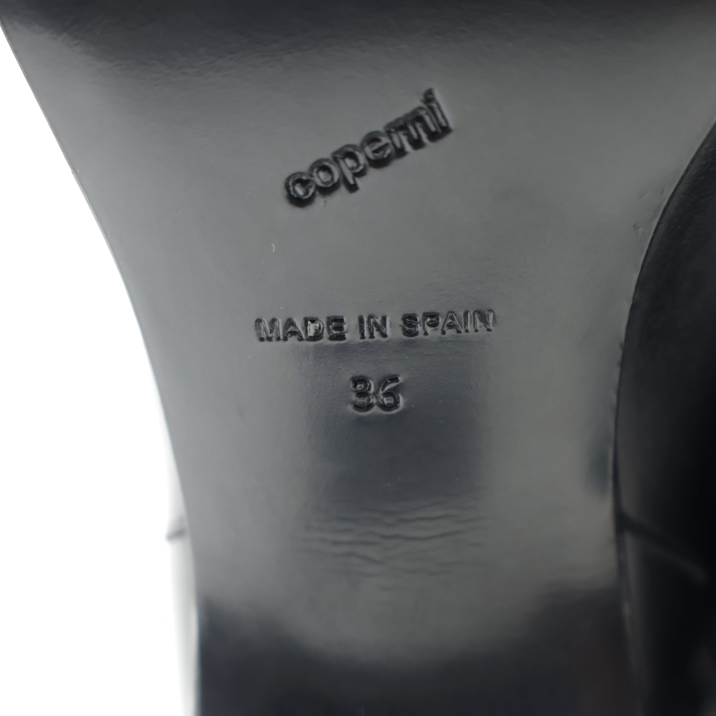 Coperni Bridge Cowboy Boots Black 36