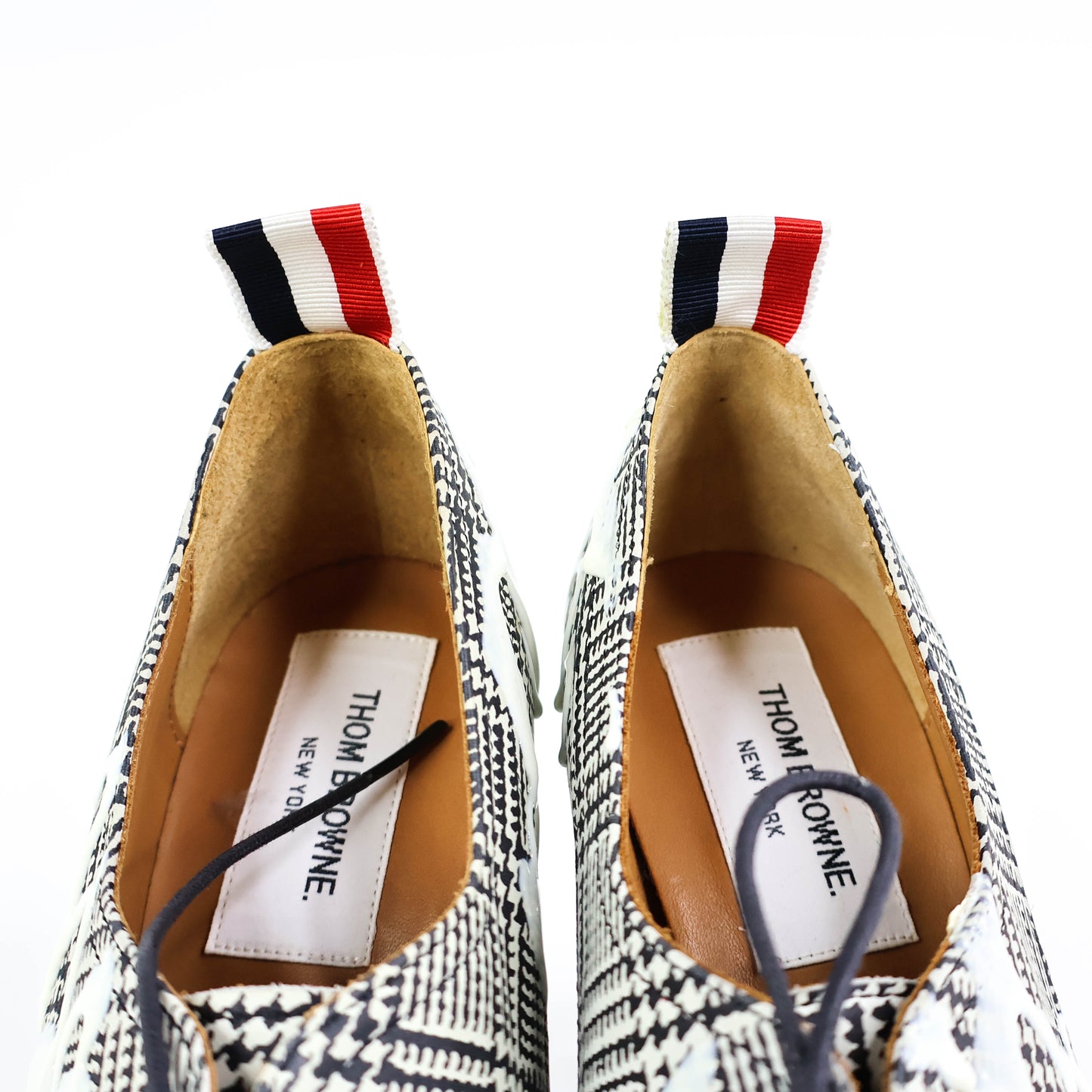 Thom Brown Boots Heel Black White 37