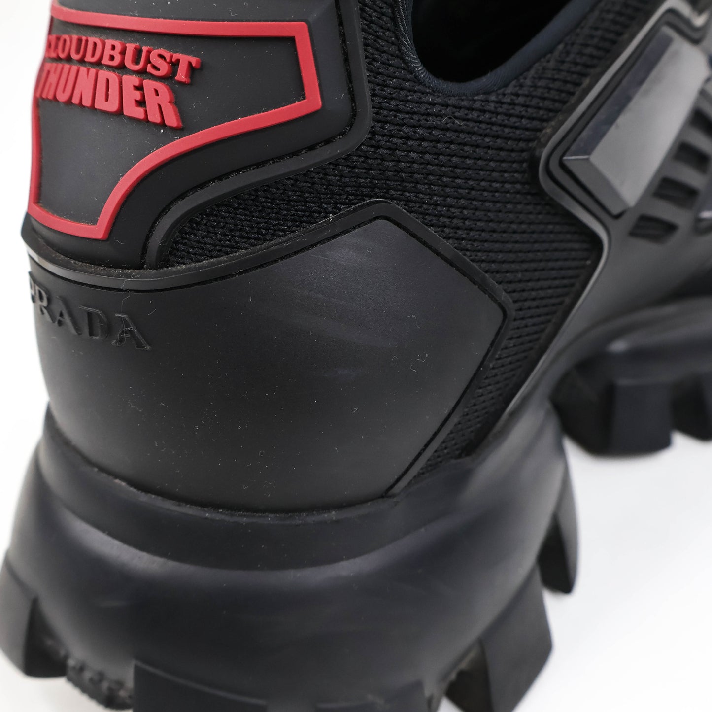 Prada Cloudbust Thunder Sneakers Black 8.5