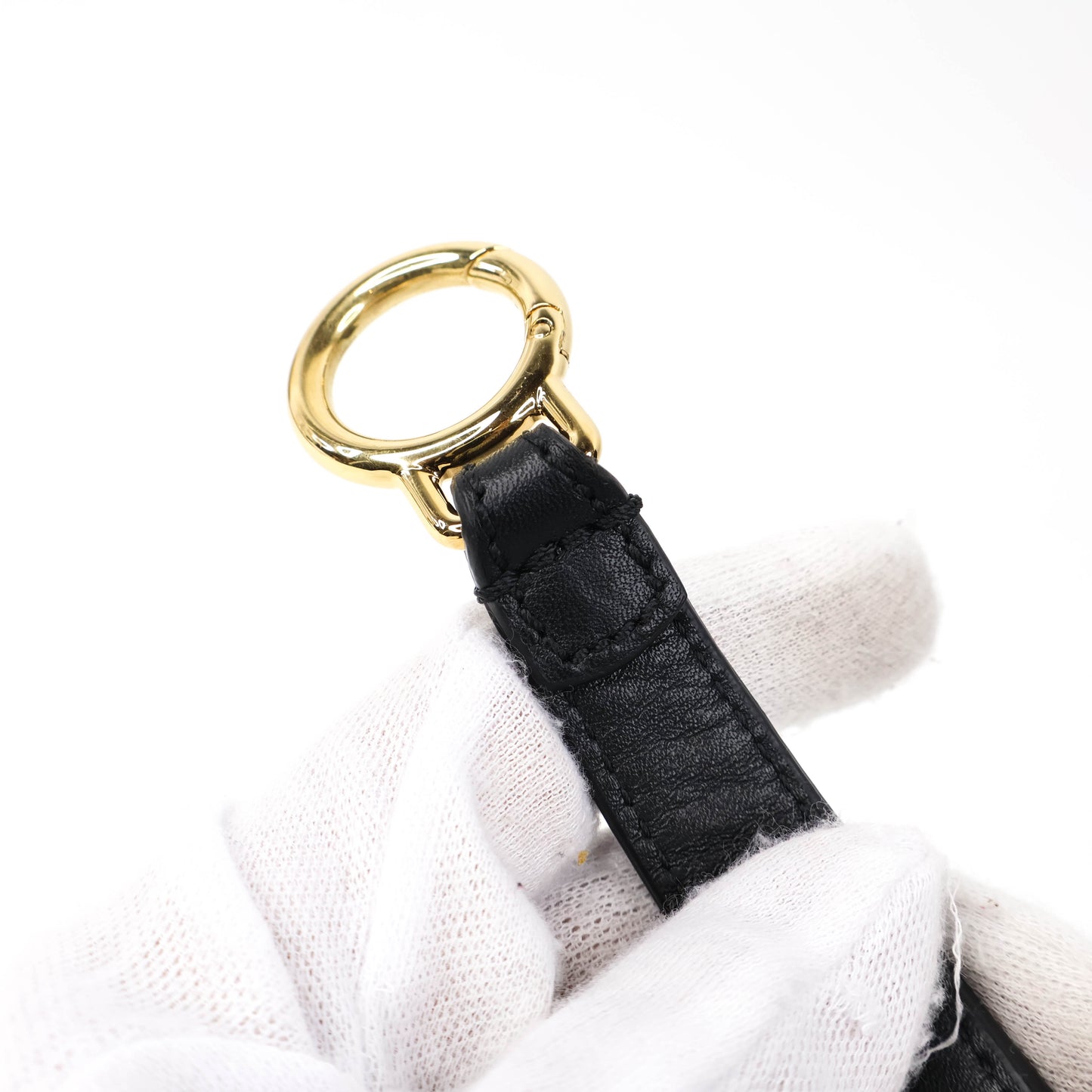 Fendi Peekaboo Medium Black Stud Gold