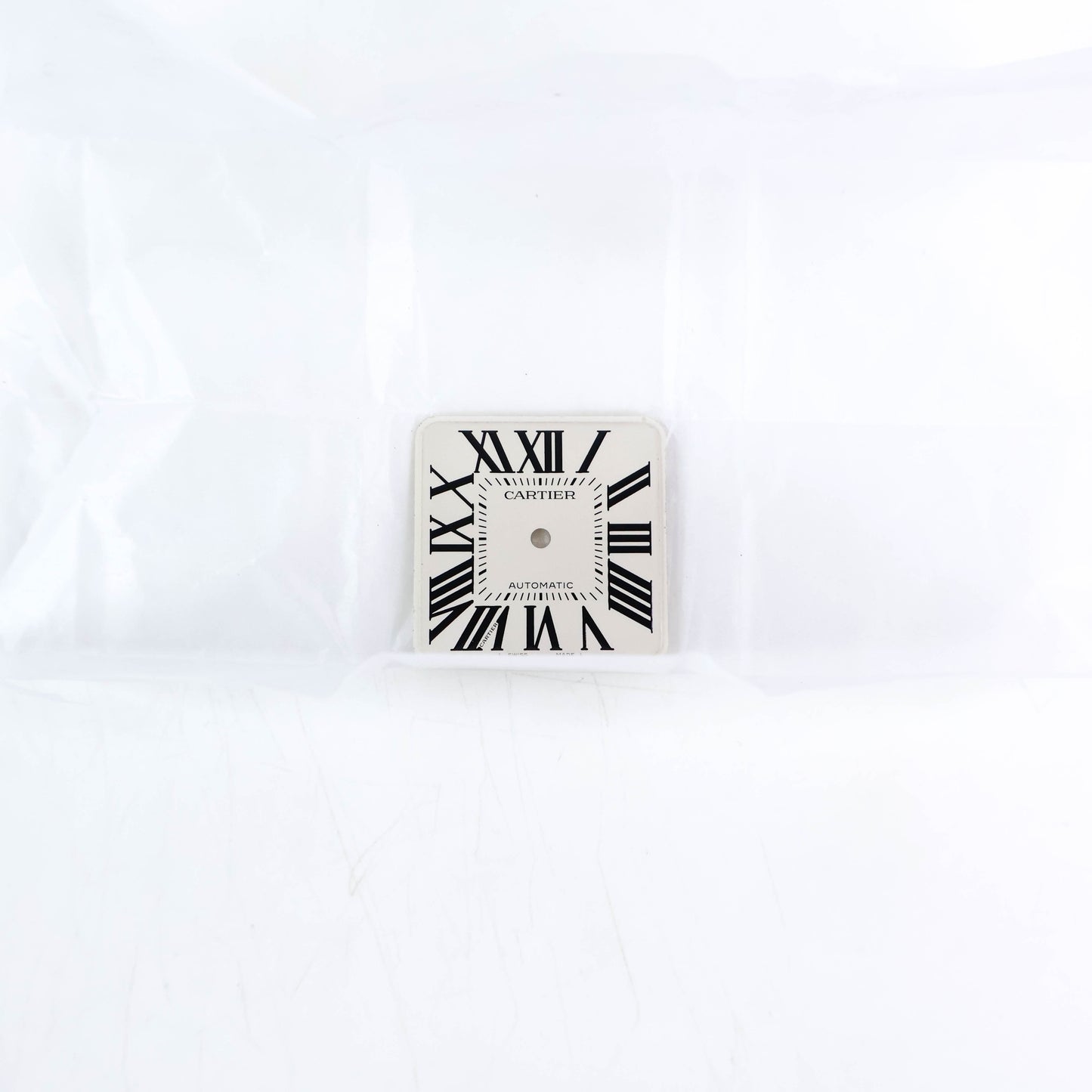 Cartier Santos Watch Black (After Setting)