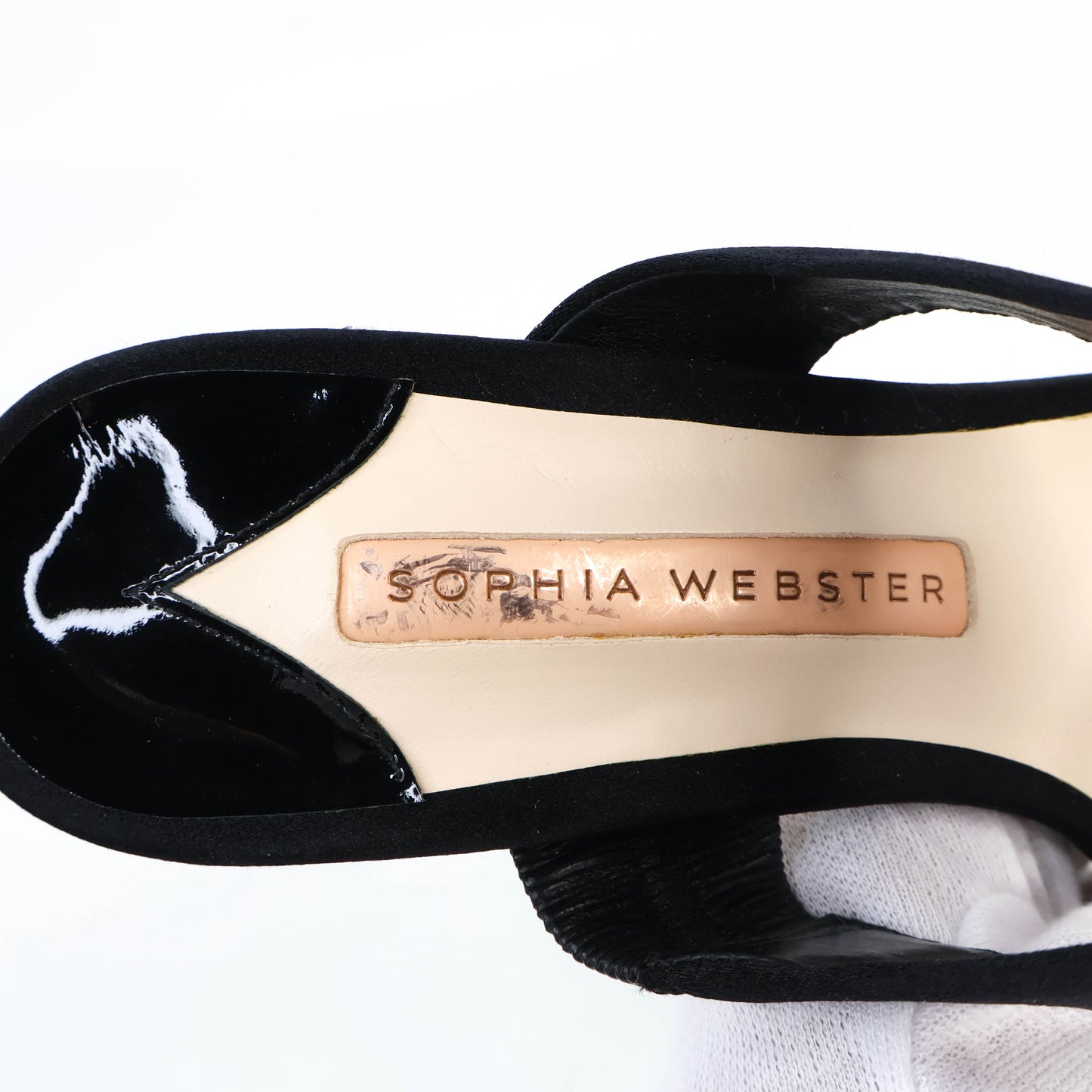 Sophia Webster Heels Black Crystal 37