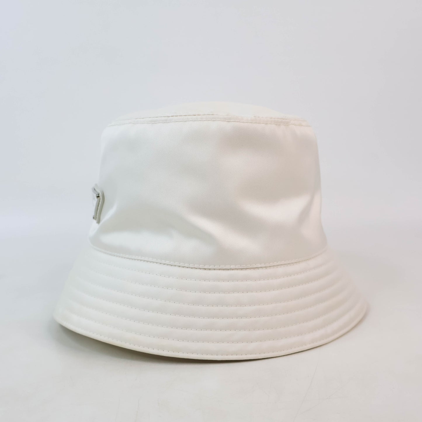Prada Bucket Hat Re Nylon White