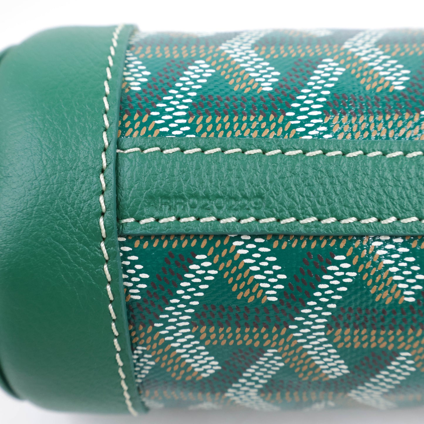 Goyard Yonne MM Case & Flask Green