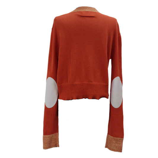 Maison Margiela Sweater Knit Orange Yellow