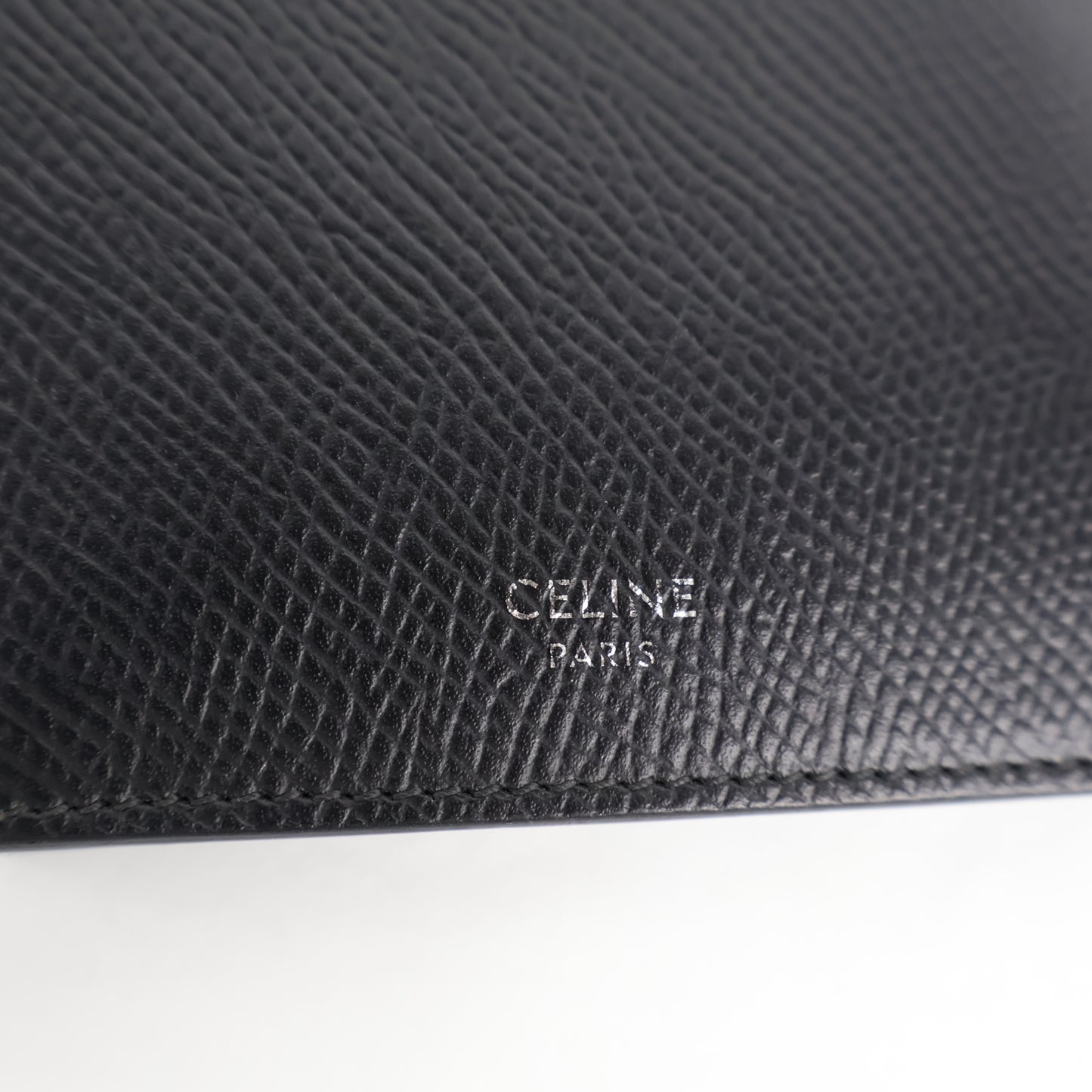 Celine Short Wallet Black