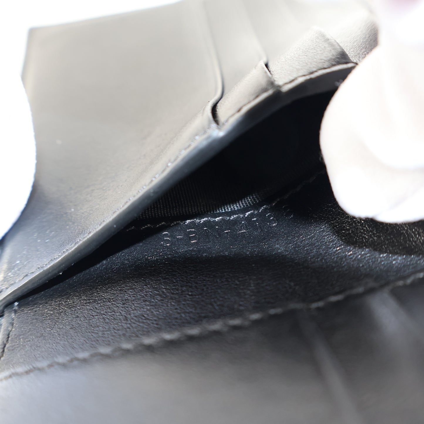 Celine Short Wallet Black