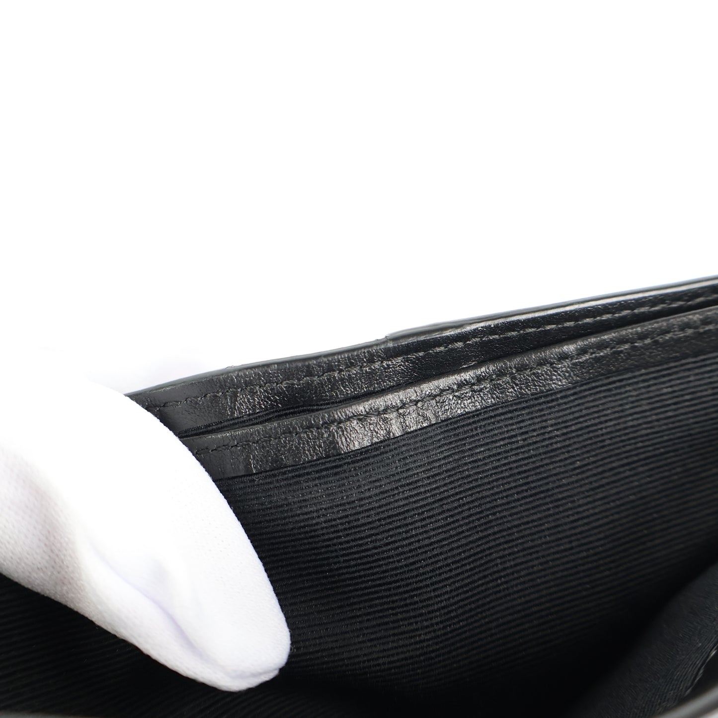 Celine Short Wallet Black