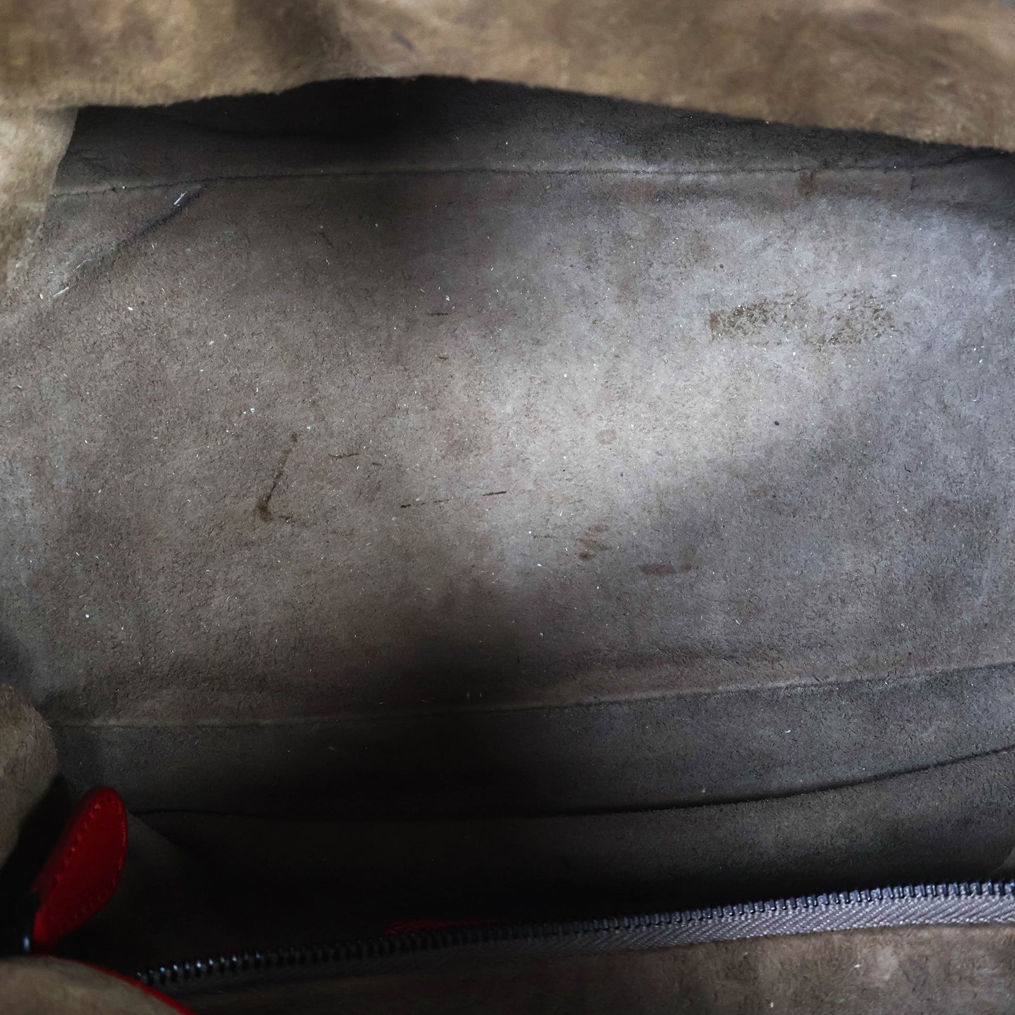 Bottega Veneta Mini Boston Bag Red