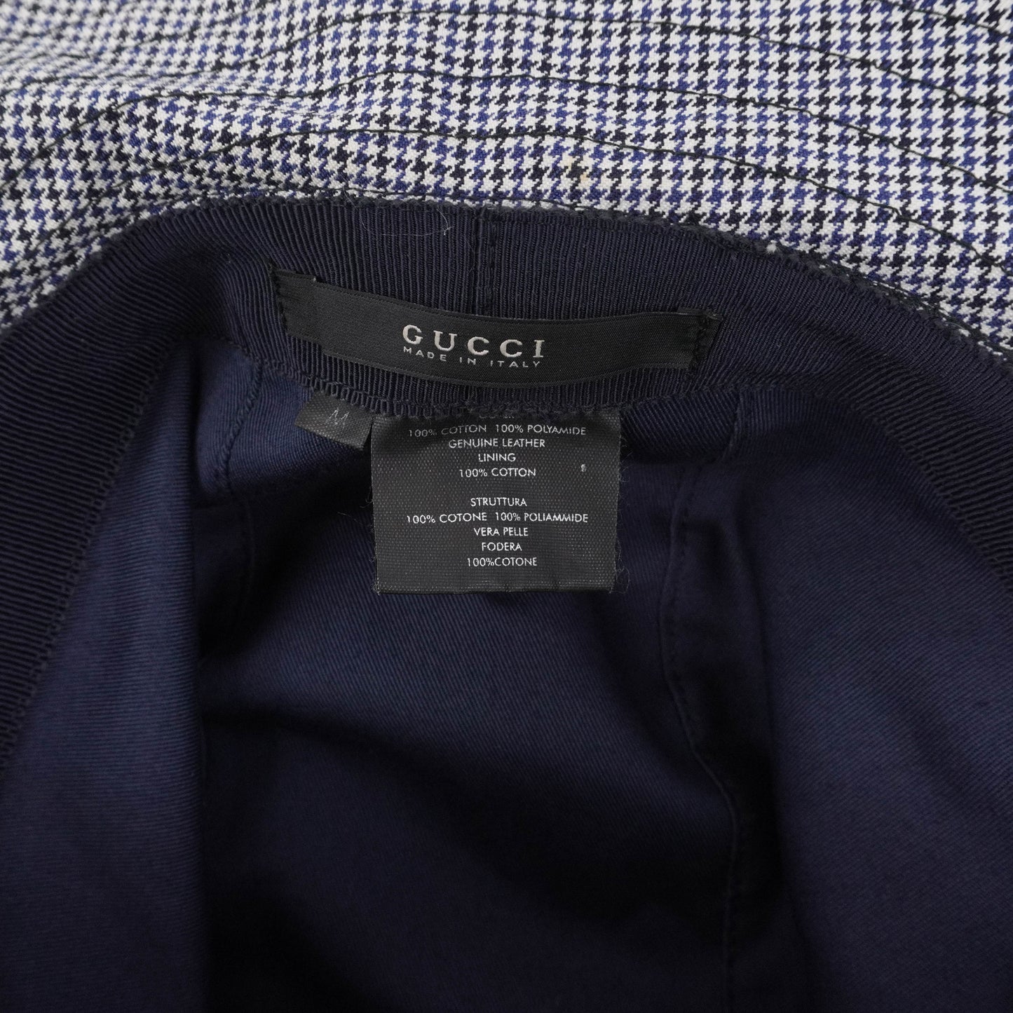 Gucci Bucket Hat White/Black