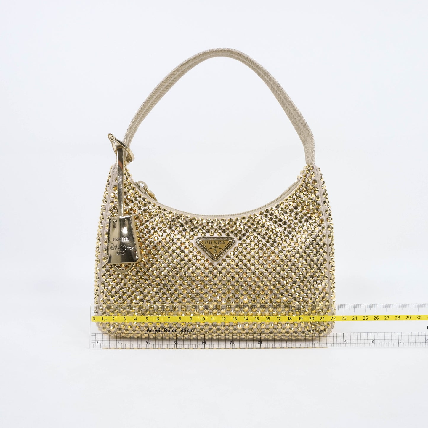 Parda Re-Edition 2000 Gold With Crystal