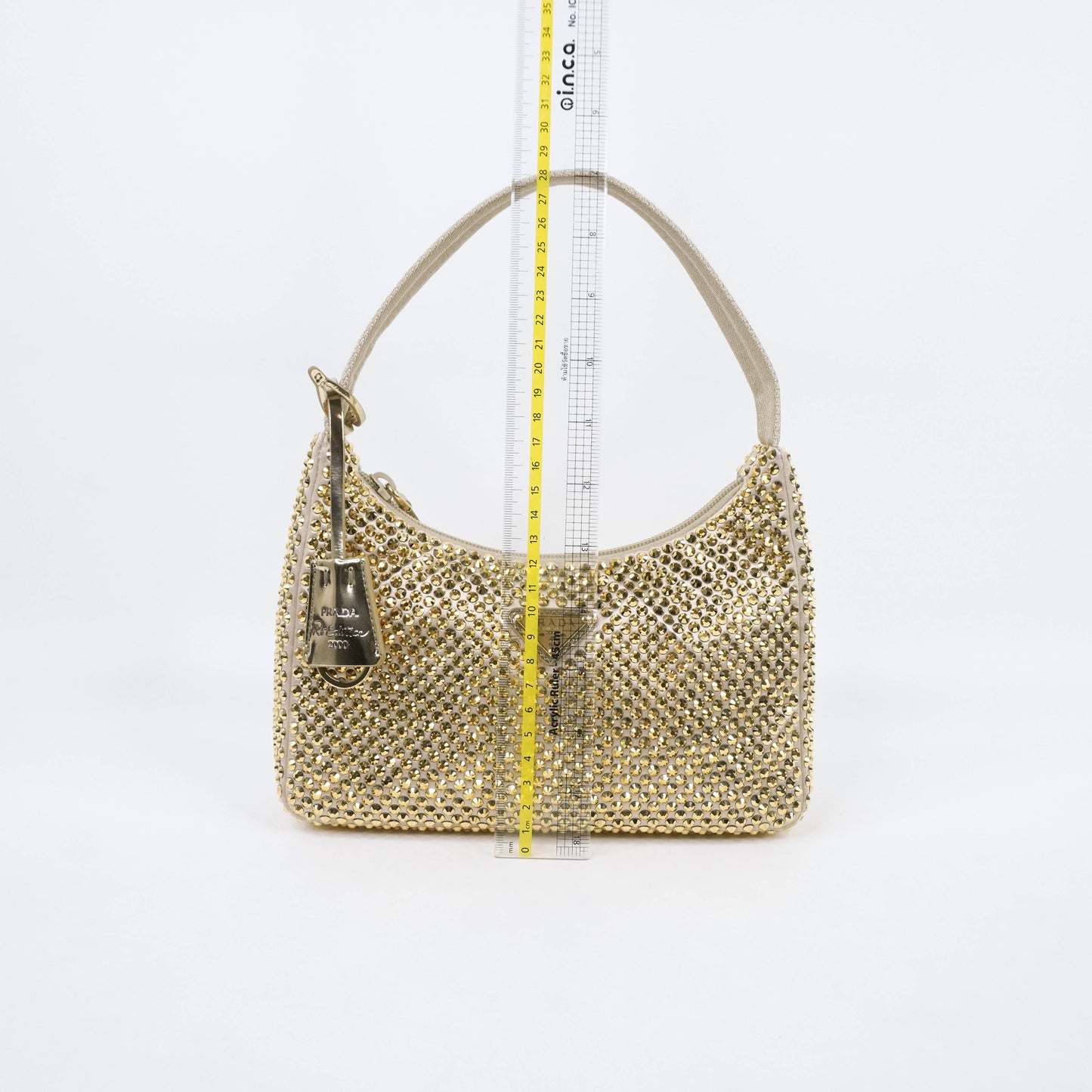 Parda Re-Edition 2000 Gold With Crystal