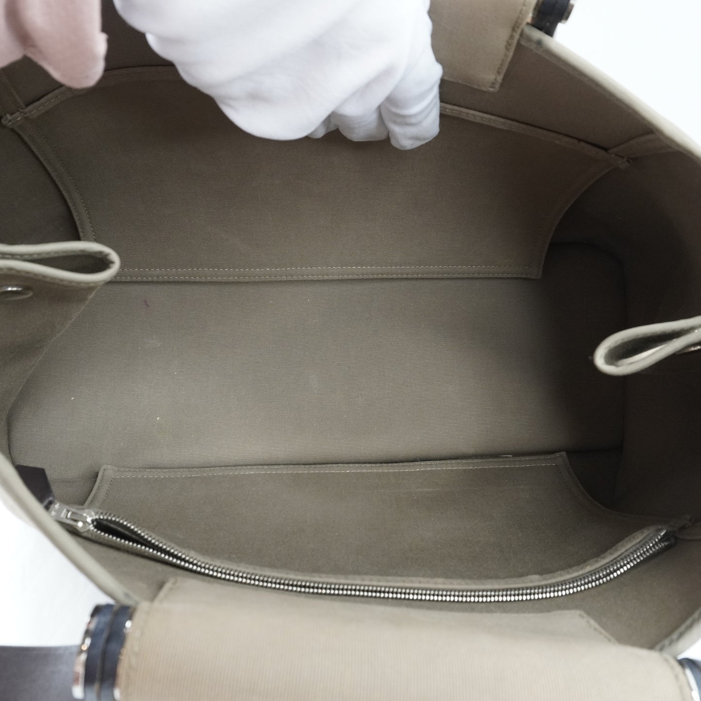 Hermes Cabag GM Tote Etoupe