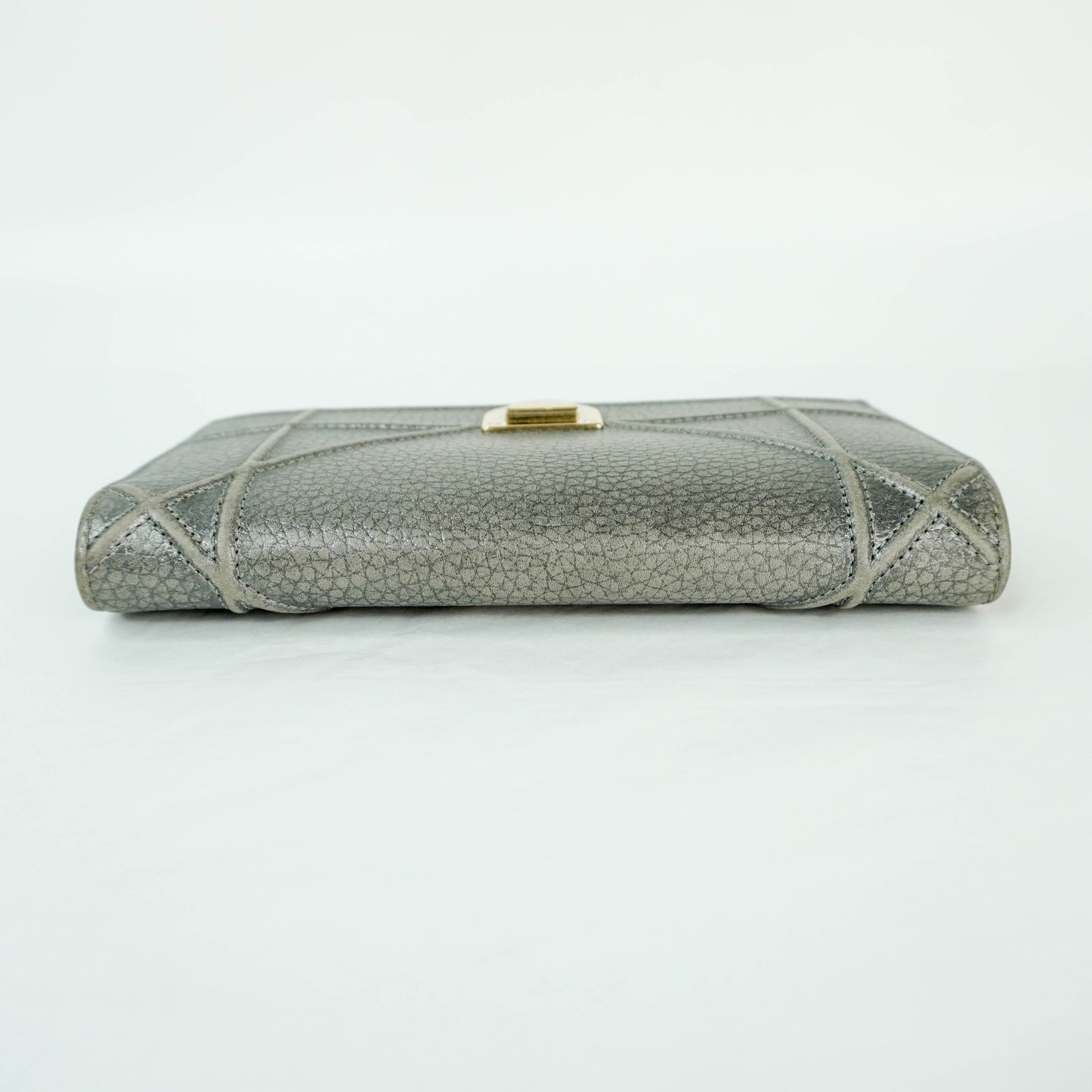 Christian Dior Long Wallet Grey
