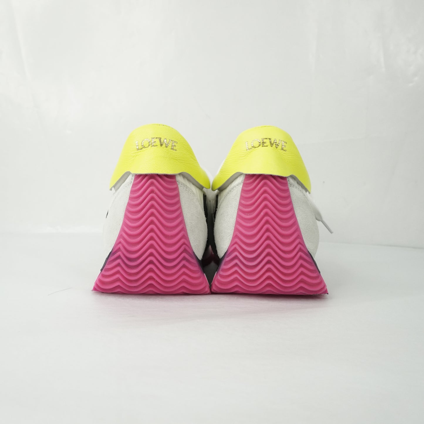 Loewe Sneakers White Pink Green 38