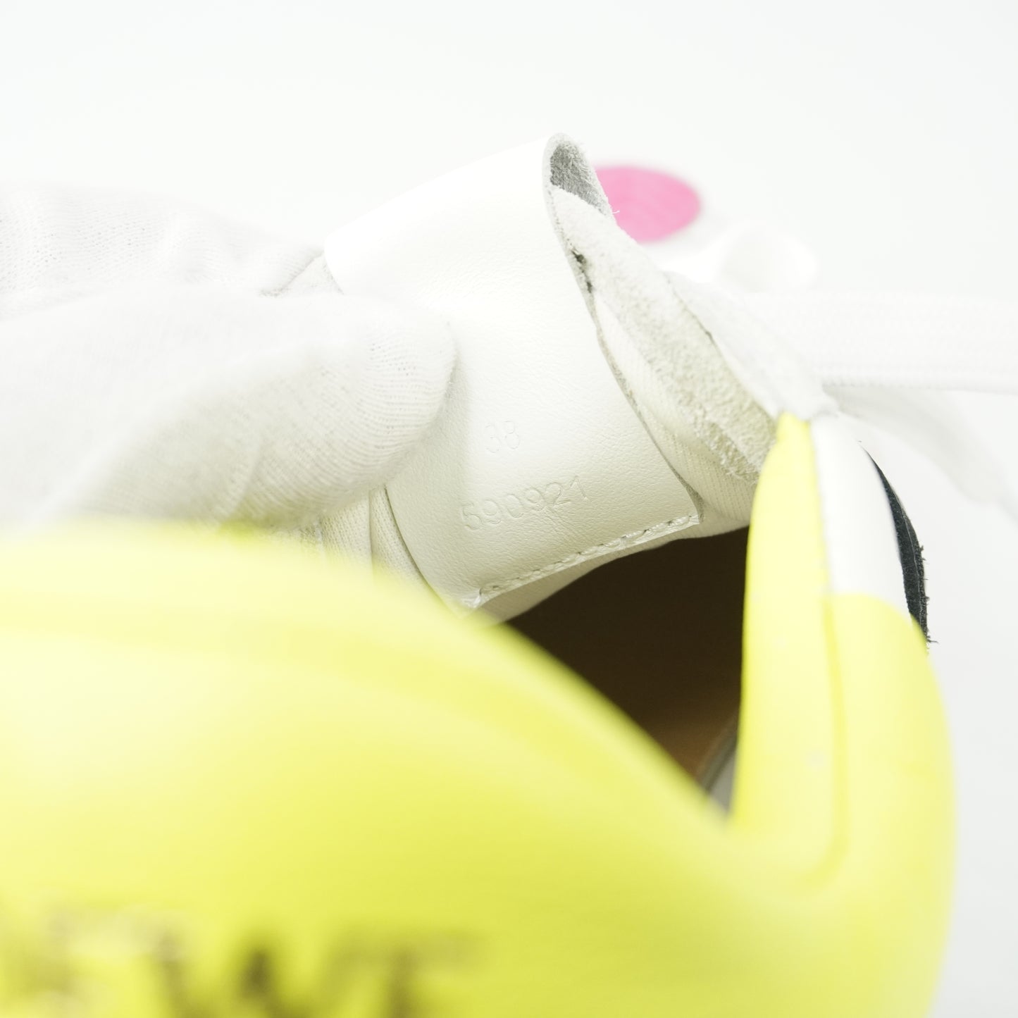 Loewe Sneakers White Pink Green 38