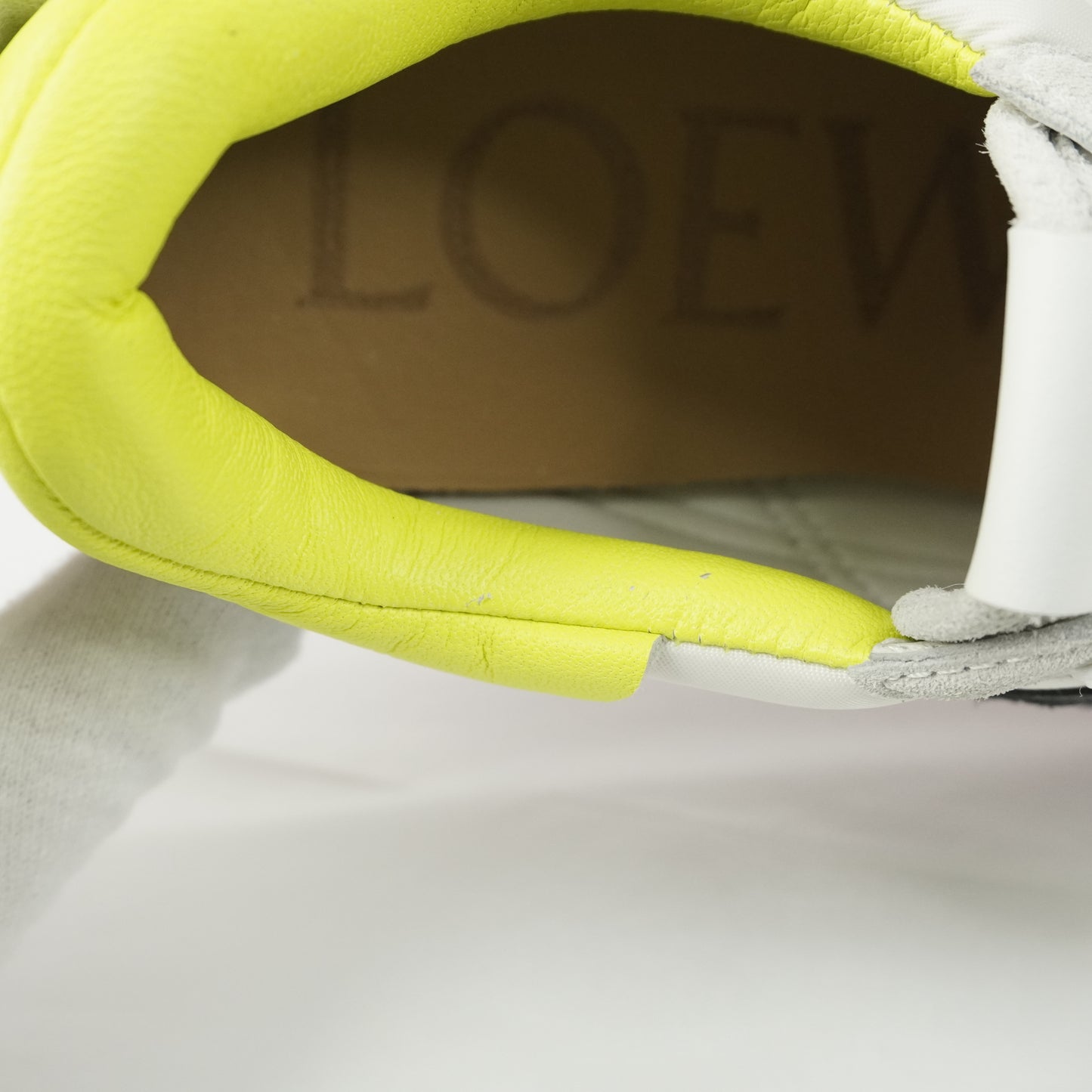 Loewe Sneakers White Pink Green 38