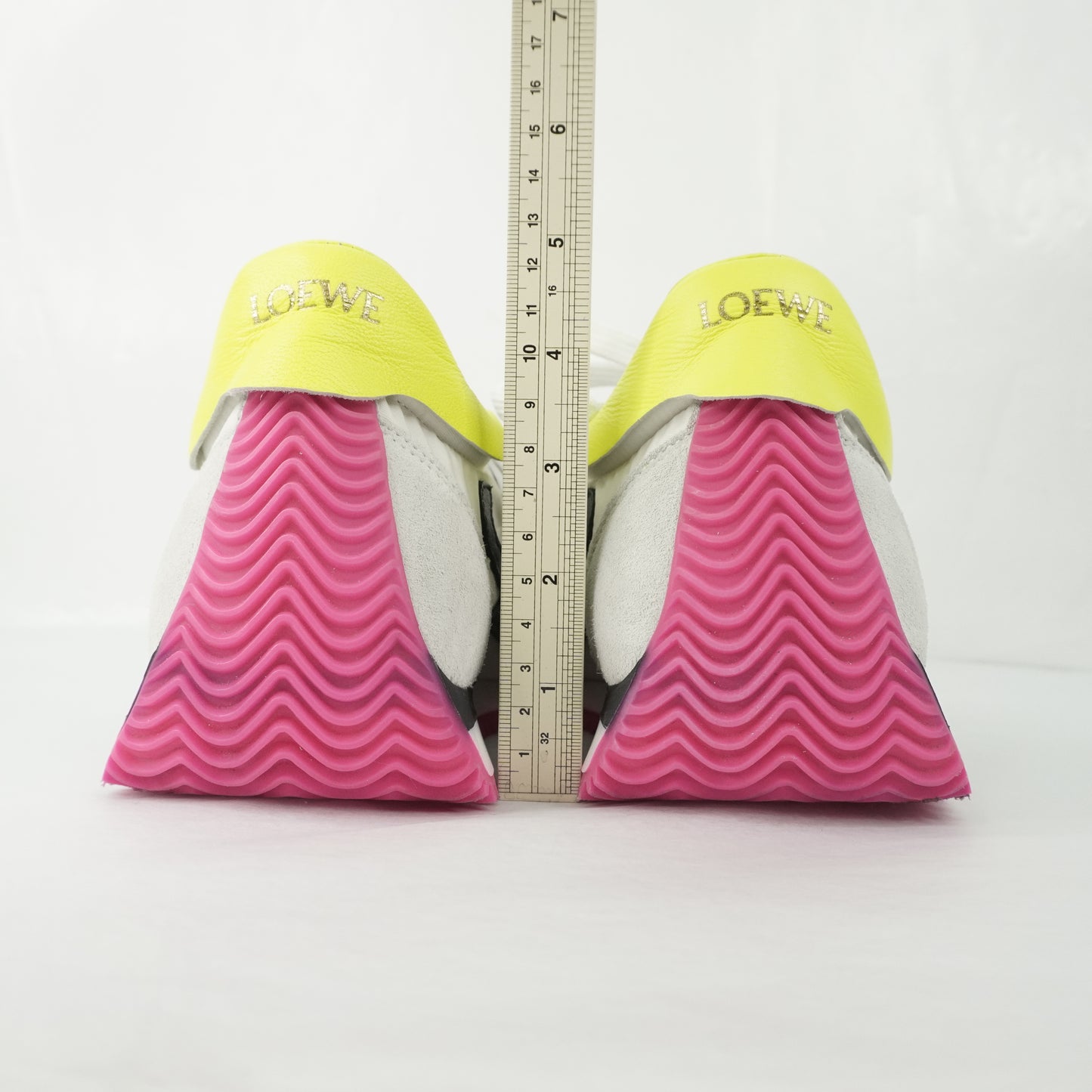 Loewe Sneakers White Pink Green 38