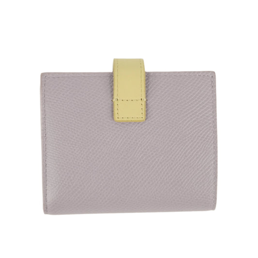 Celine Short Wallet Lilac Yellow