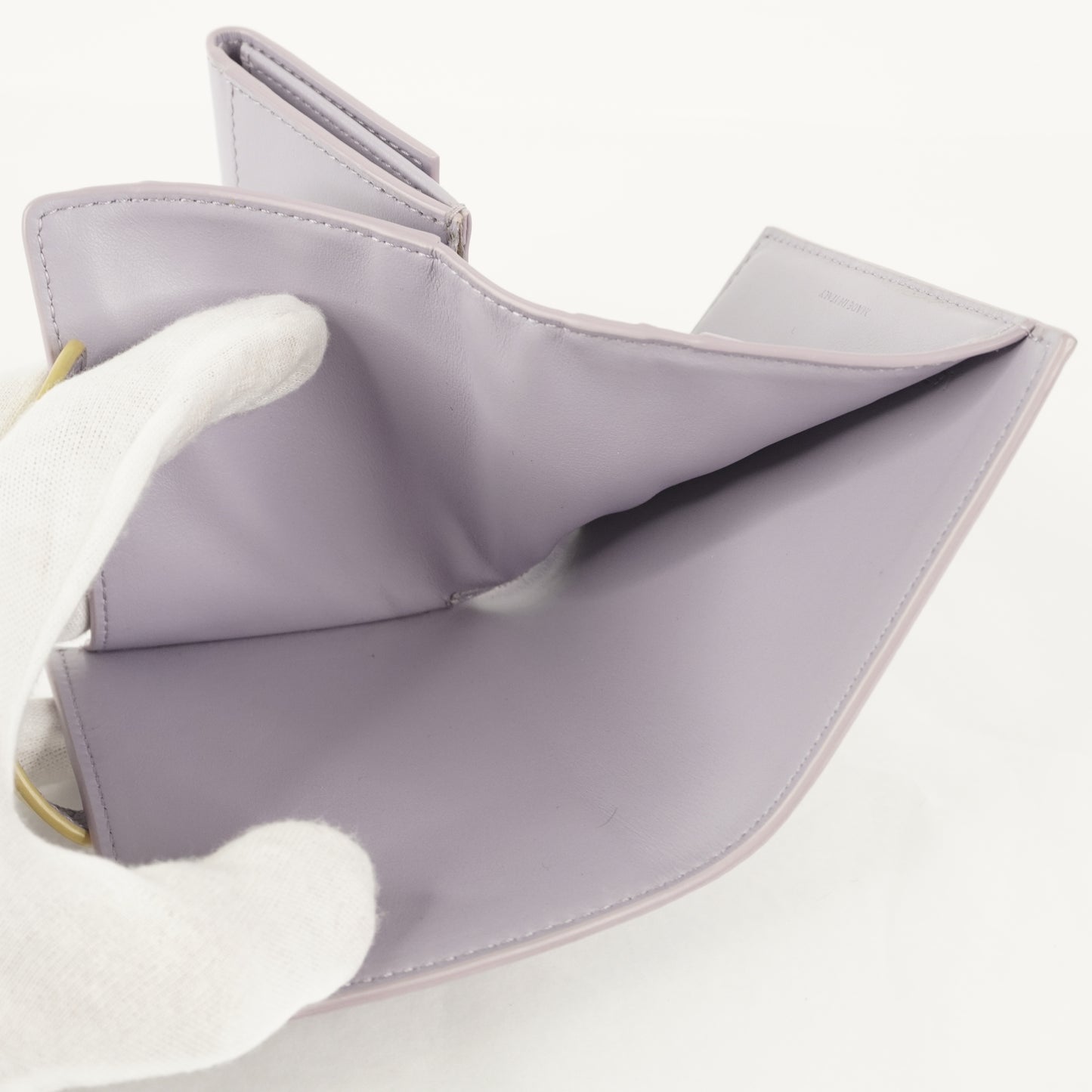 Celine Short Wallet Lilac Yellow